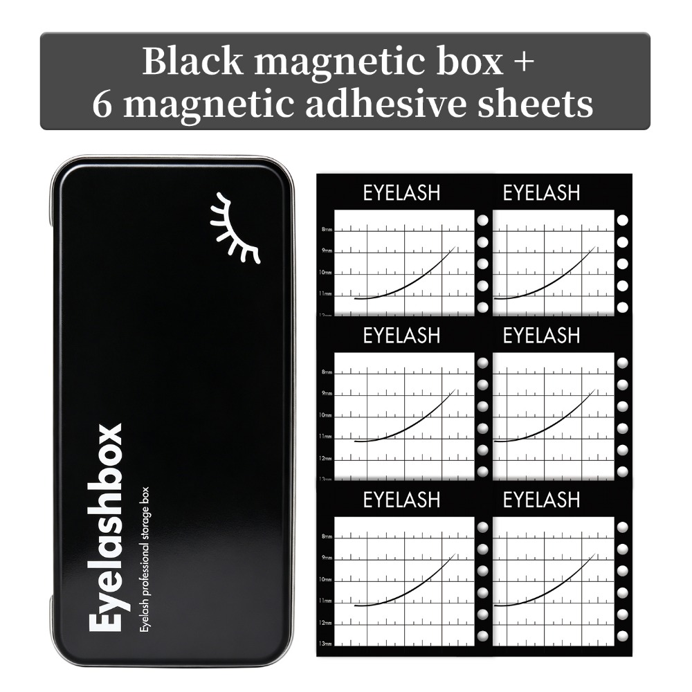 Lash Tile Palette - Caixa de Armazenamento Magnética Portátil para