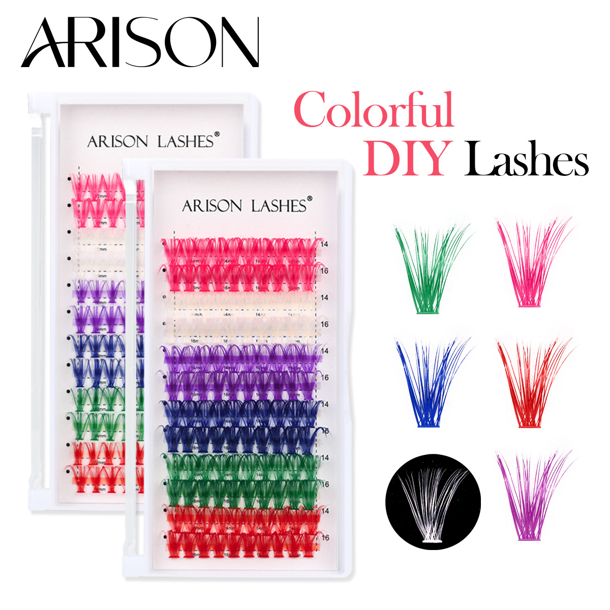 Lash Tile Palette - Arison 12 linhas de cílios em