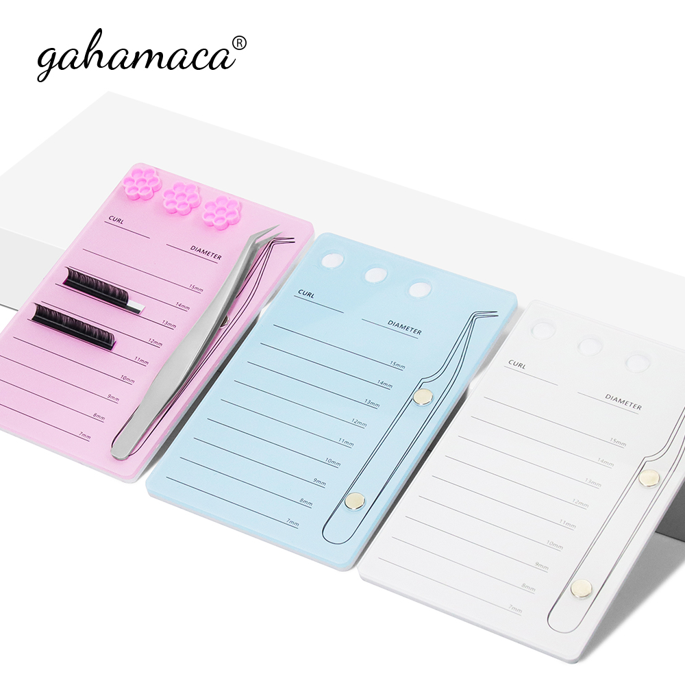 Lash Tile Palette - GAHAMACA-Almofada De Suporte De Cílios De