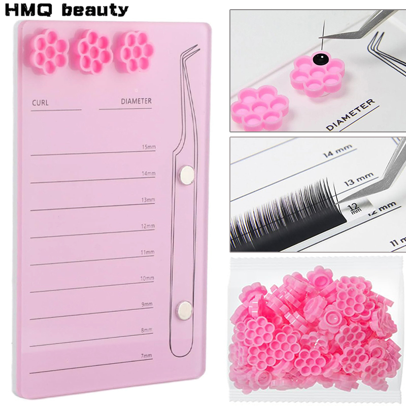 Lash Tile Palette - Suporte de cílios acrílico placa de