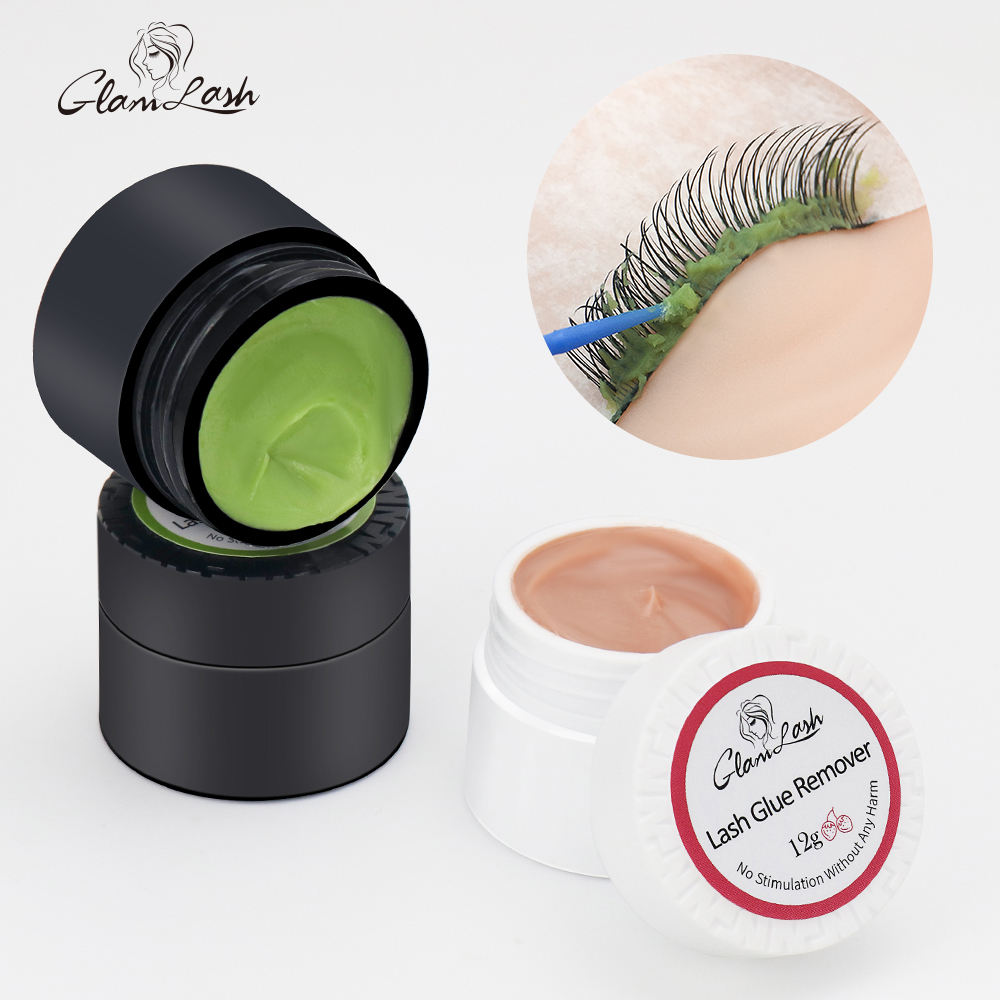 Eyelash Extension Eye Irritation - Glamlash creme removedor de cílios, cola