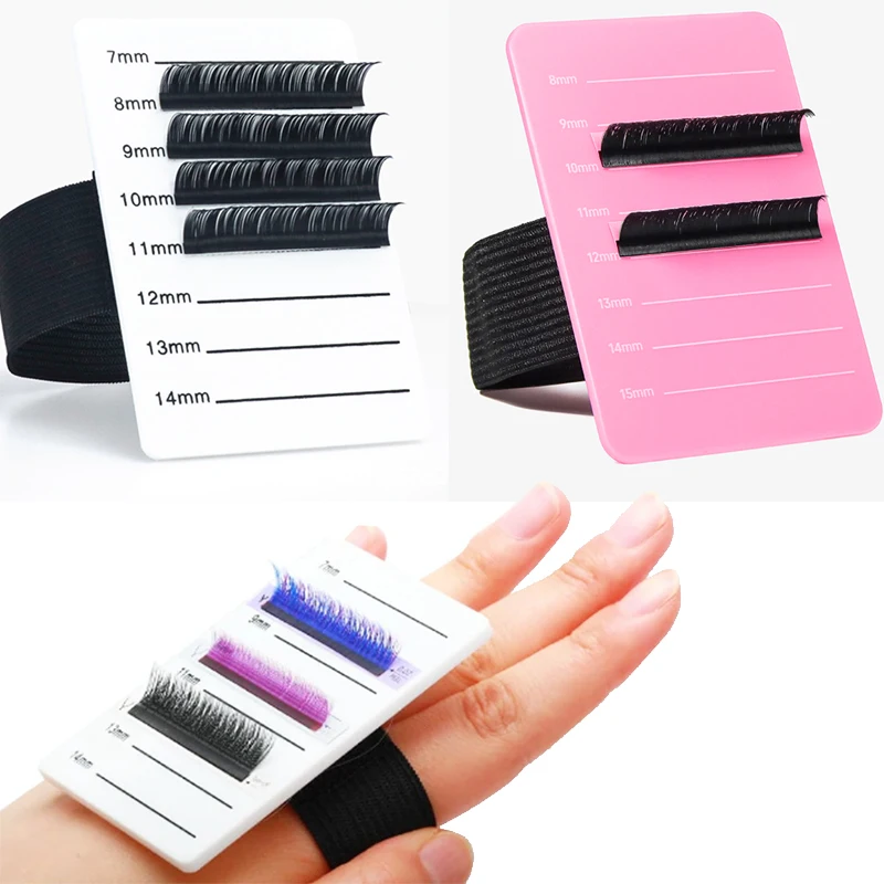 Lash Tile Palette - Organizador de extensão de cílios acrílicos,