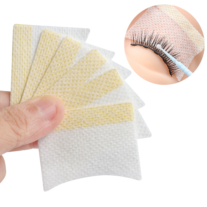 Eyelash Extension Eye Irritation - Almofadas de algodão respiráveis, suaves e
