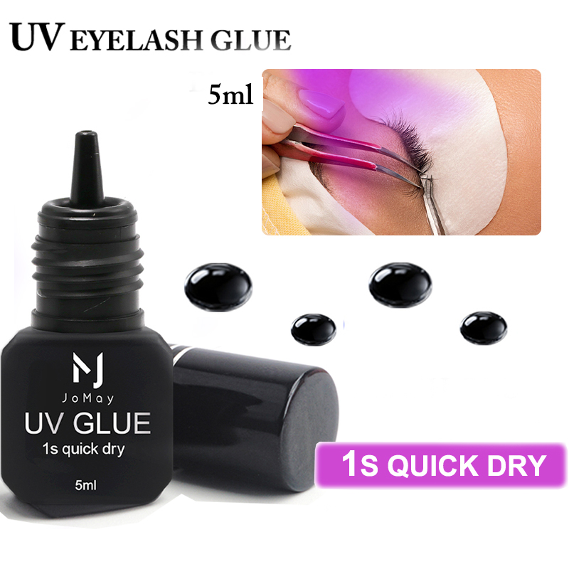 Sensitive Lash Glue - Cola para cílios, cola uv preta,