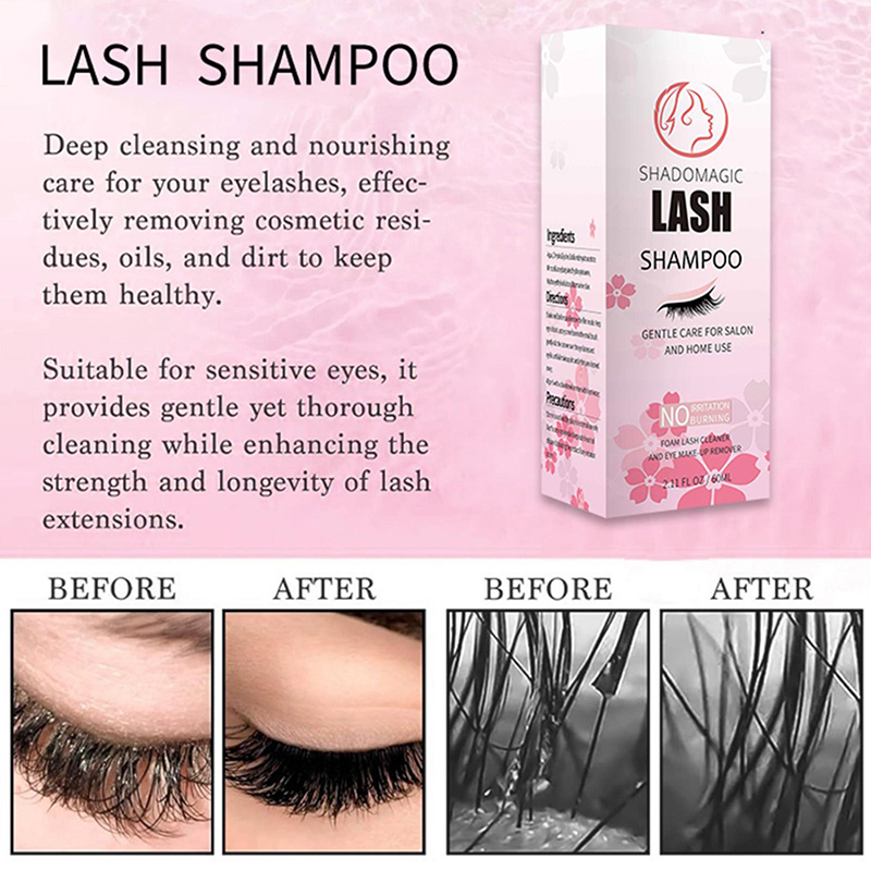 【A】Shampoo para Cílios de Limp - Eyelash Extension Cleaning avaliação e preço