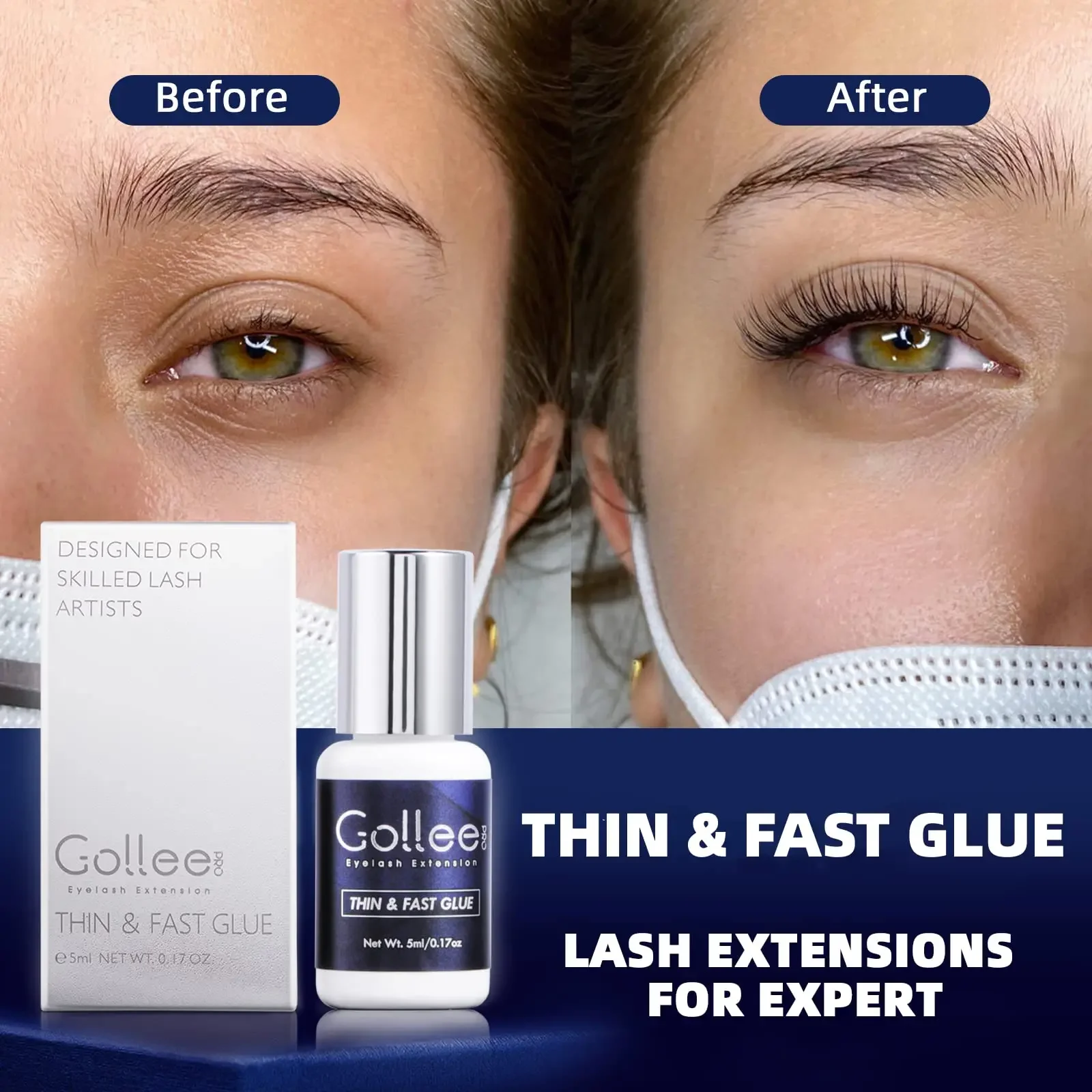 Cola para Extensão de Cílios G - Sensitive Lash Glue avaliação e preço