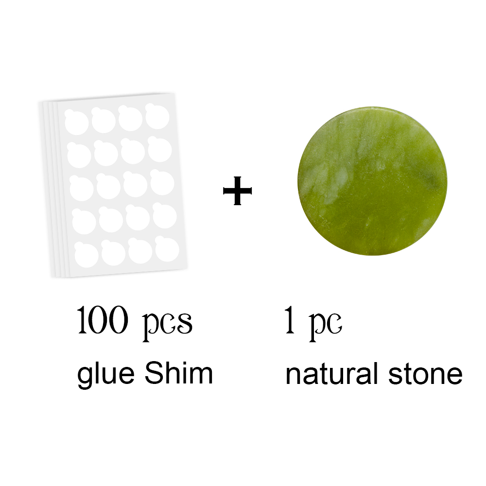 Natuhana redondo jade pedra fa - Lash Tile Palette avaliação e preço