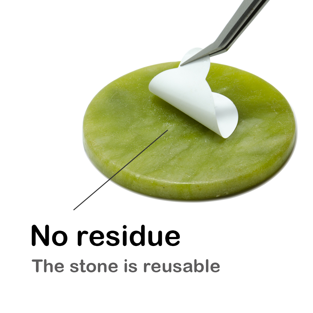 Natuhana redondo jade pedra fa - Lash Tile Palette avaliação e preço