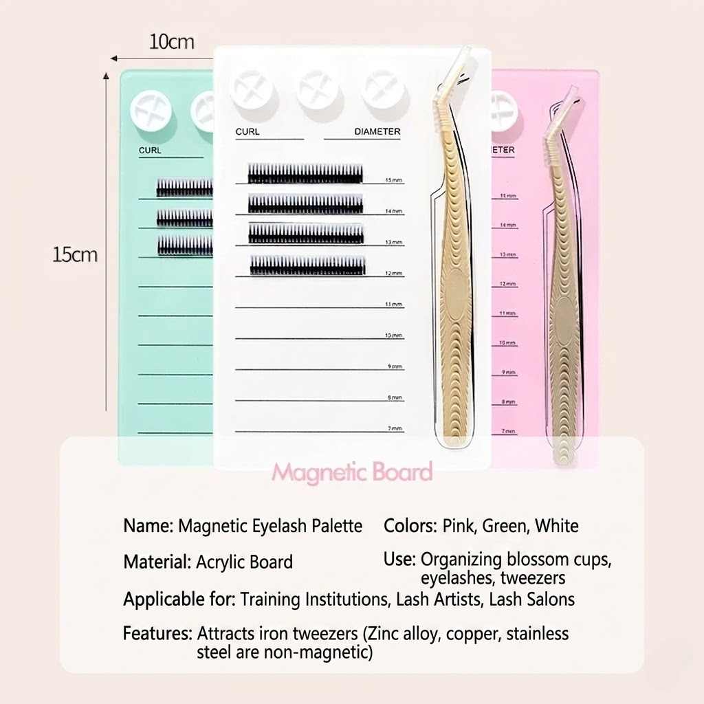 Paleta Magnética para Extensão - Lash Tile Palette avaliação e preço