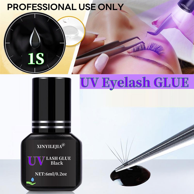 Nova cola uv para extensão de  - Sensitive Lash Glue avaliação e preço