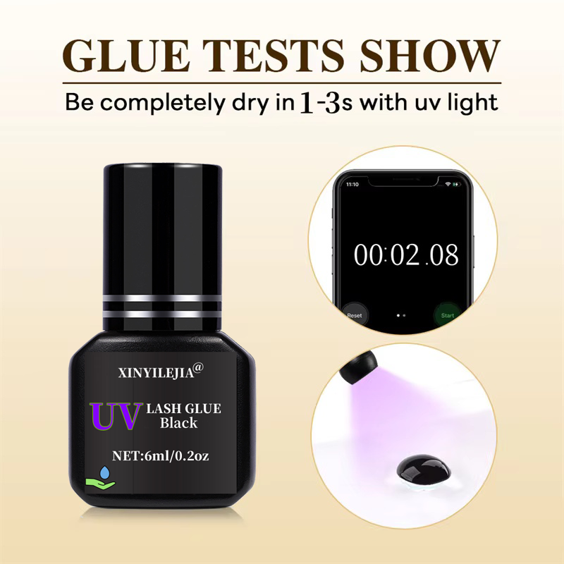 Nova cola uv para extensão de  - Sensitive Lash Glue avaliação e preço
