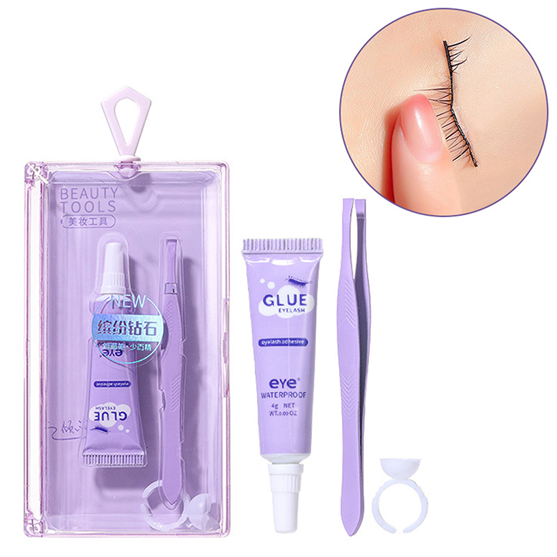 Cola para cílios com pinça, co - Eyelash Extension Eye Irritation avaliação e preço