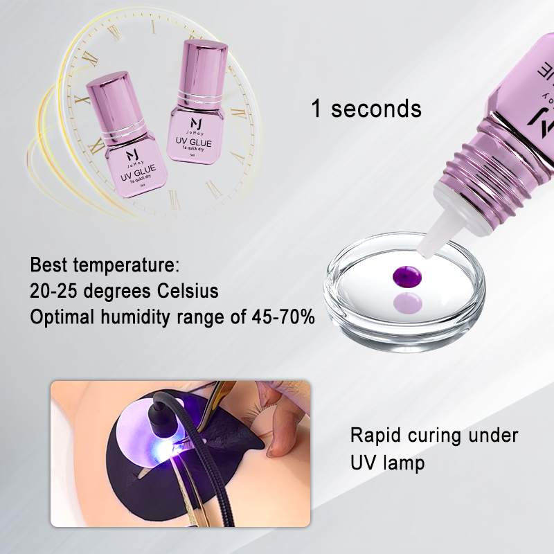 JOMAY 3 Frascos de Cola UV de  - Sensitive Lash Glue avaliação e preço